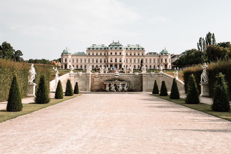 Schloss Belvedere Ansicht
